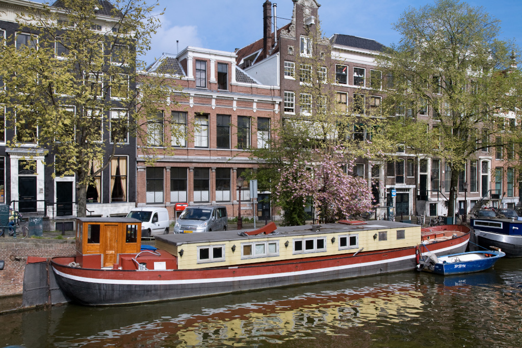 Casa barco em Amsterdam